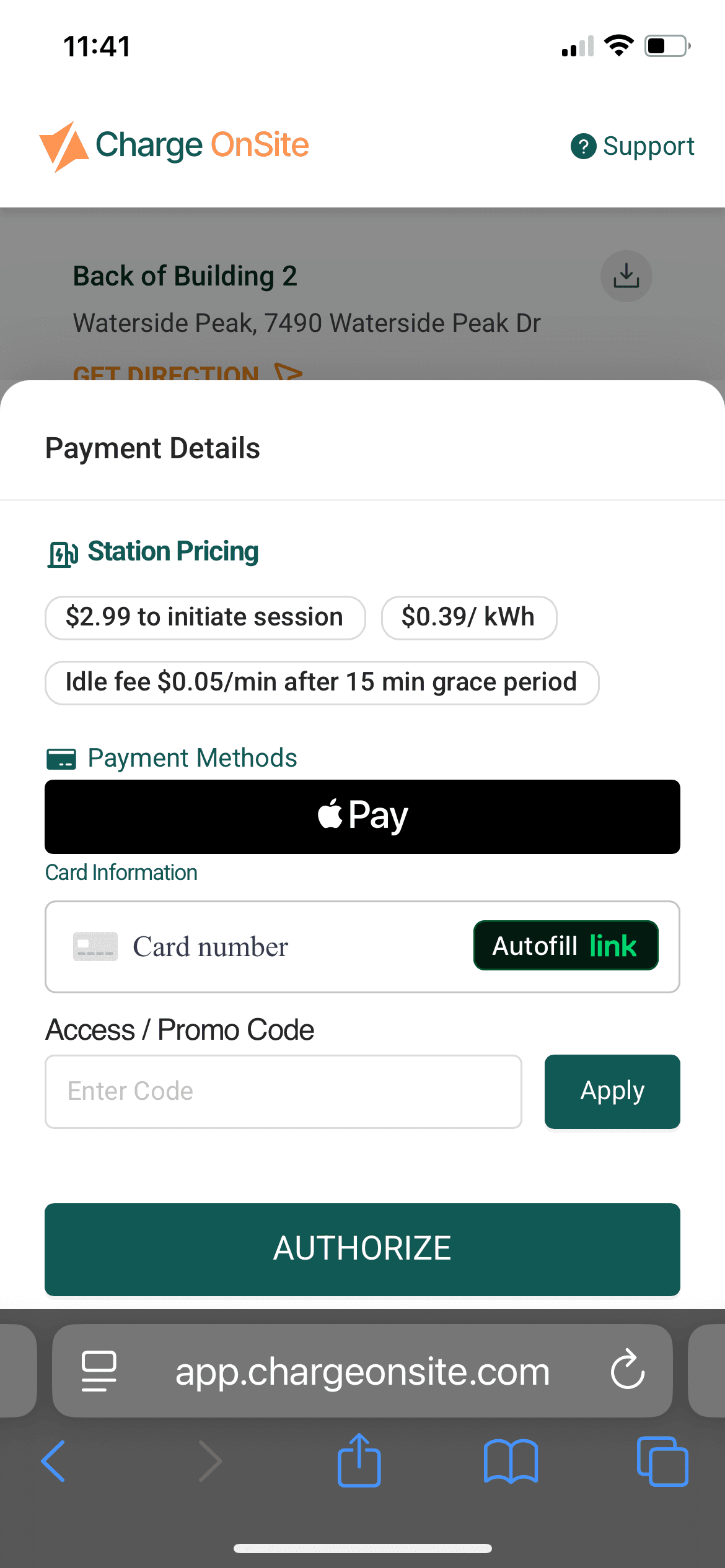 Step 4 - Payment